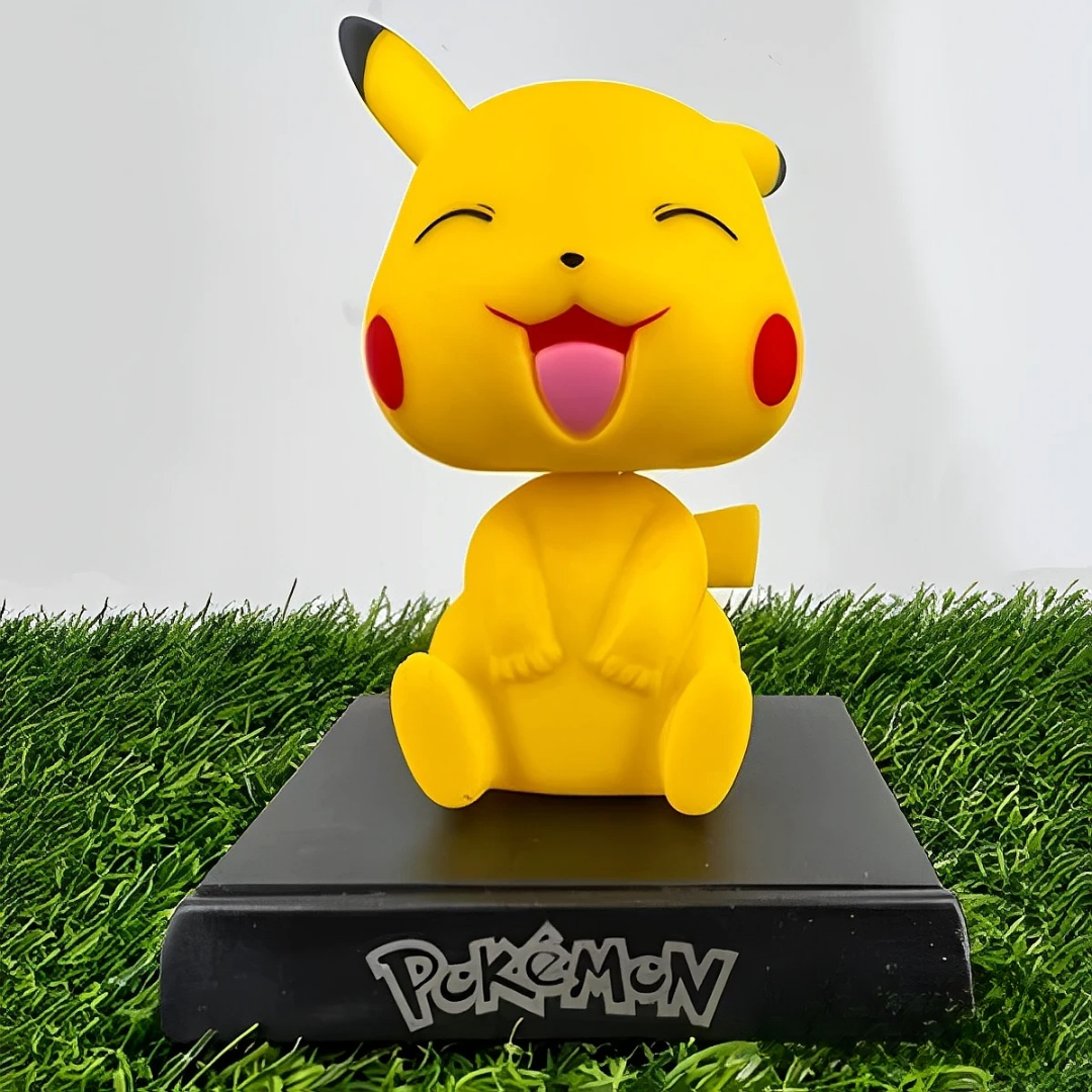 Pikachu Closed Eyes Bobblehead 12cm