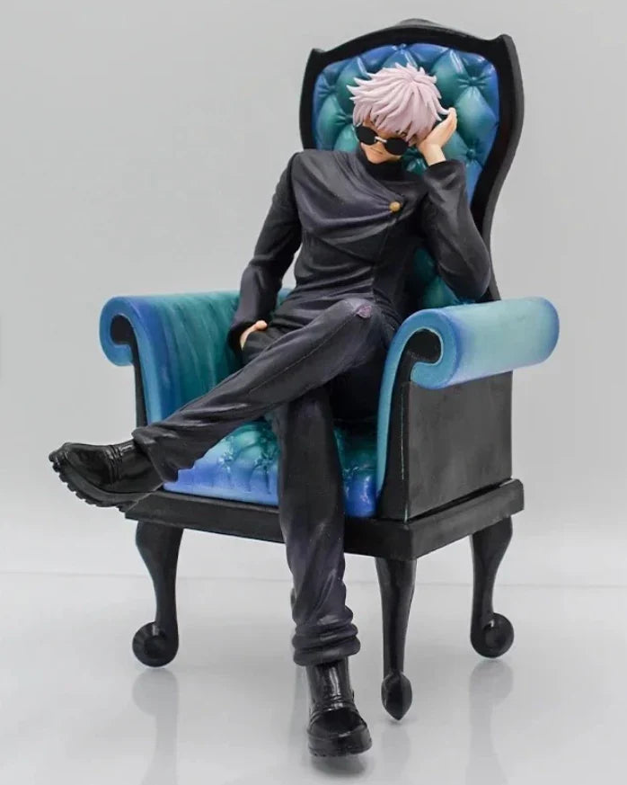 Satoru Gojo Geto Suguru Sitting Sofa 24cm Figure - Jujutsu Kaisen