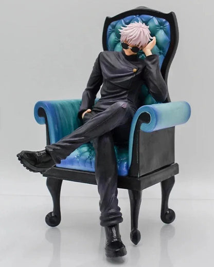 Satoru Gojo Geto Suguru Sitting Sofa 24cm Figure - Jujutsu Kaisen