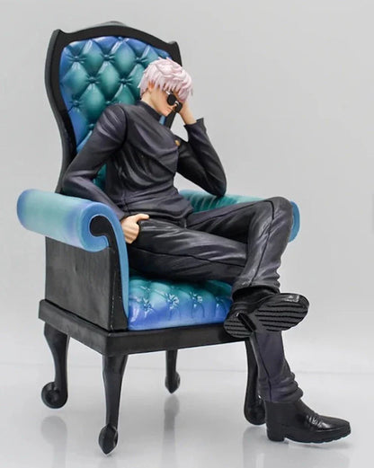Satoru Gojo Geto Suguru Sitting Sofa 24cm Figure - Jujutsu Kaisen