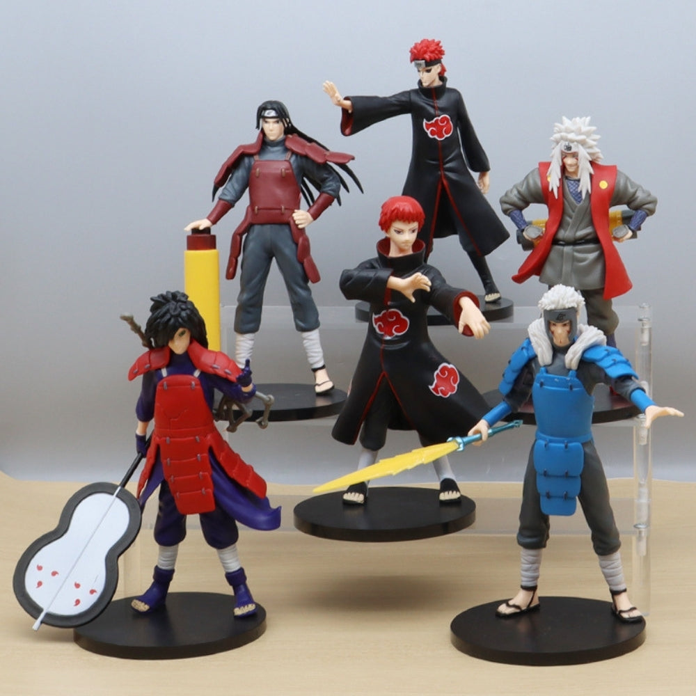 Naruto Standing Set of 6pcs 19 cm - Naruto