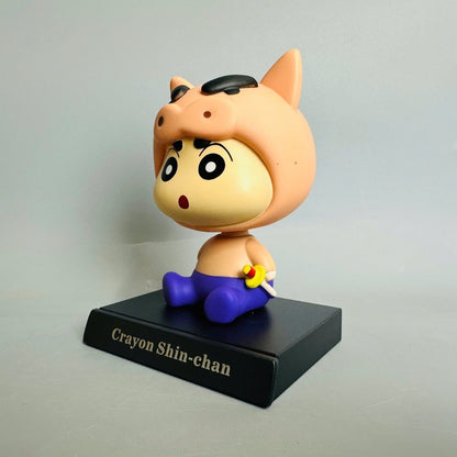 Shinchan Pig Cute Bobblehead 12cm