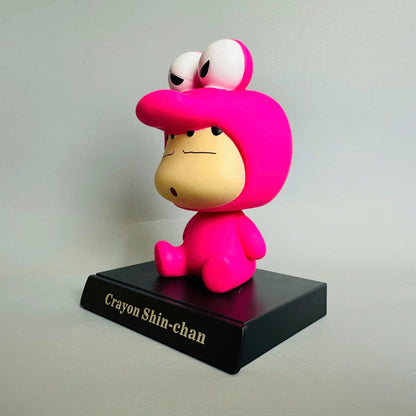 Shinchan Pink Bobblehead 12cm