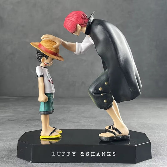 Luffy And Shanks 18cm Action Figure - One Piece