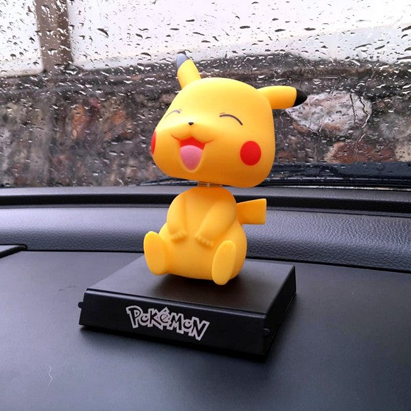 Pikachu Closed Eyes Bobblehead 12cm