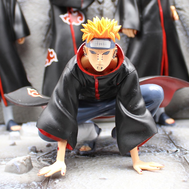 Naruto Shippuden Set of 6 24cm Action Figure - Naruto