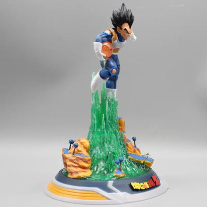 Vegeta Planet Diving Light Up Battle Figure 25cm - Dragon ball Z