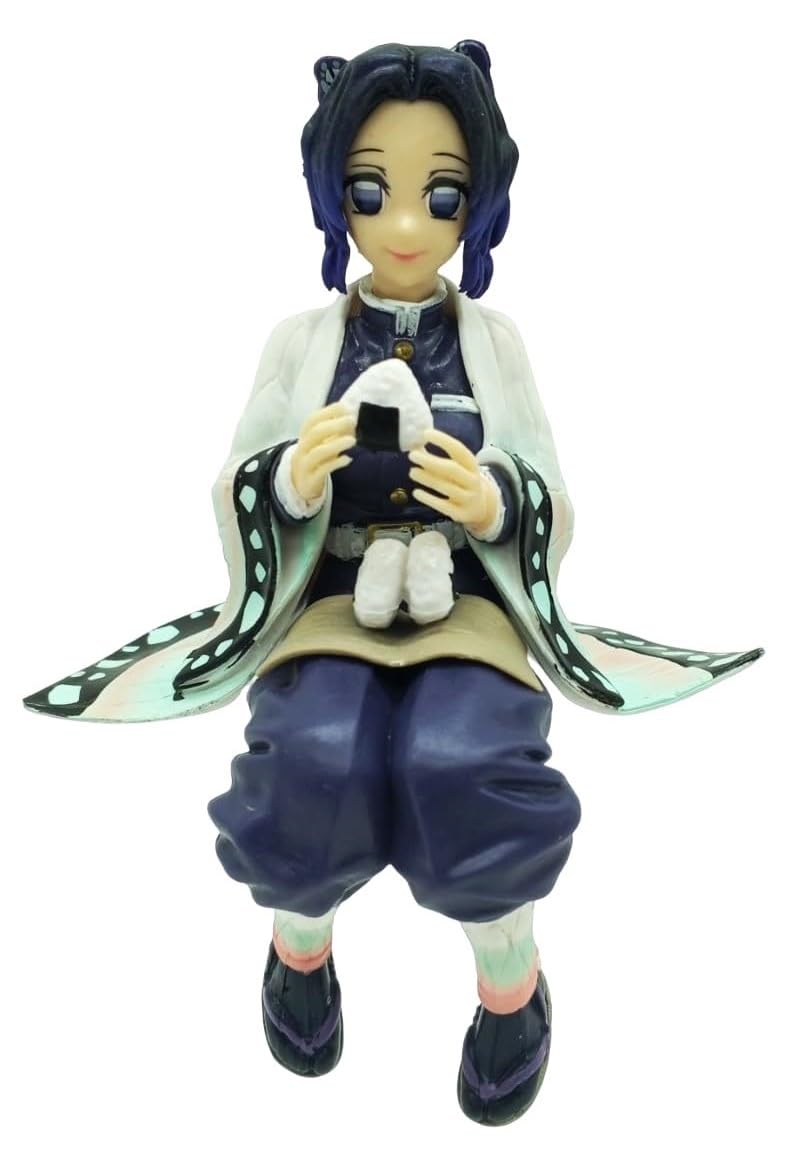 Hashira Shinobu Kocho Sitting Demon Slayer 14cm Action Figure - Demon Slayer
