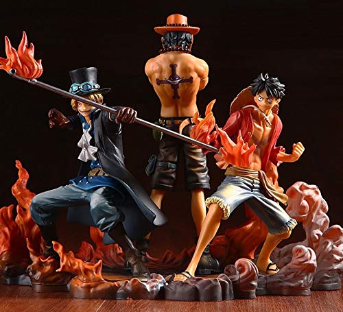 Luffy Ace Sabo Set of 3 Action Figures 17cm - One Piece