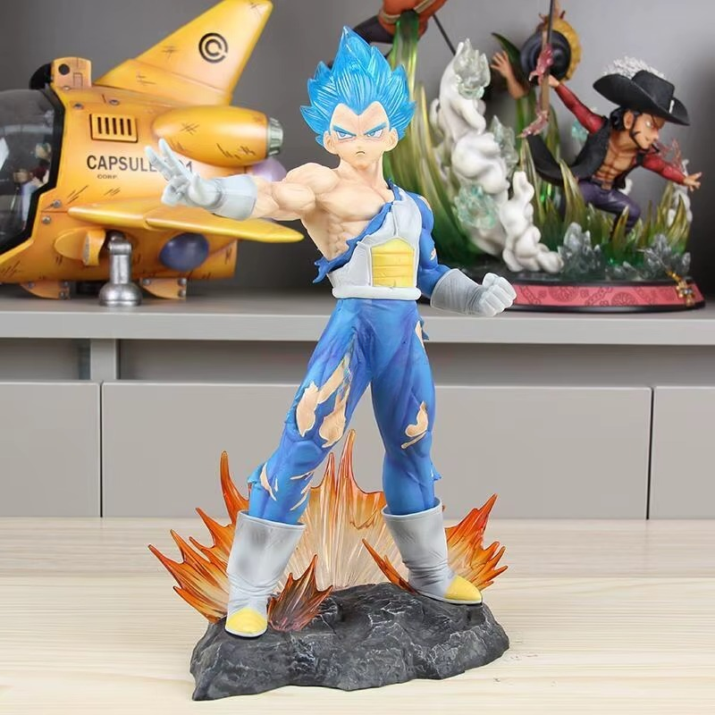 Vegeta 8 Interchangeable Head 28cm - Dragon Ball Z
