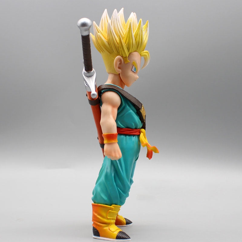 Trunks Dual Head Light Up Yellow Purple Hair 21cm Figure - Dragon Ball Z