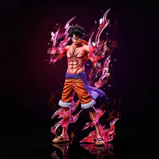 Luffy Red Flame Standing 24cm - One Piece