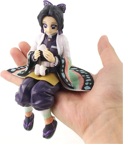 Hashira Shinobu Kocho Sitting Demon Slayer 14cm Action Figure - Demon Slayer