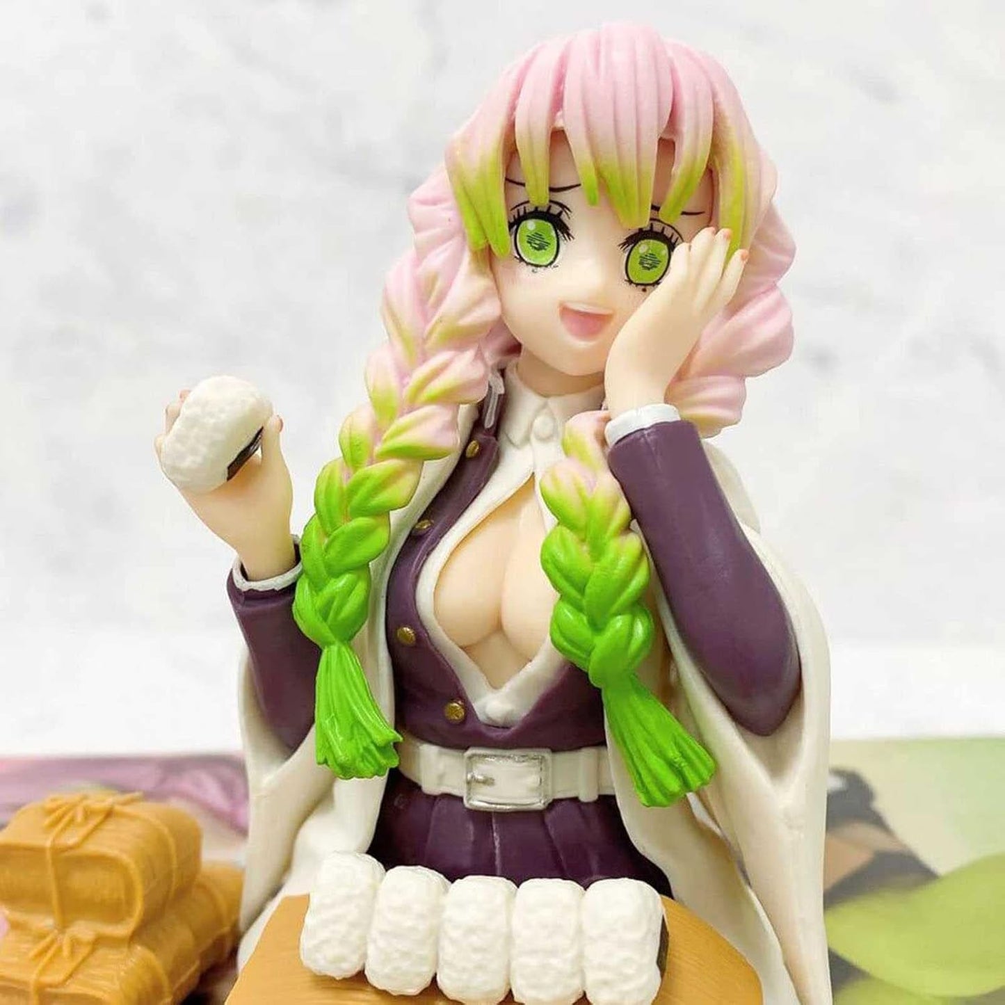 Hashira Mitsuri Kanroji Sitting 15cm  - Demon Slayer