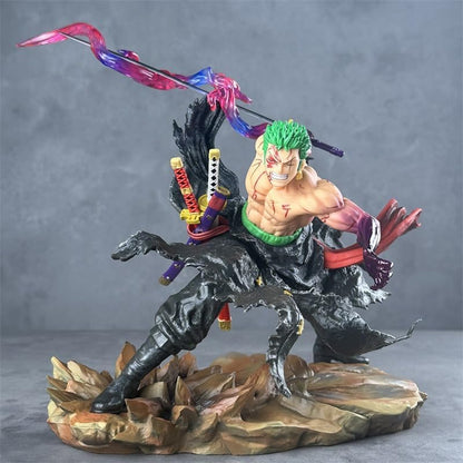 Drift Ichi Ryu Bus Blood Zoro 31cm Action Figure - One Piece