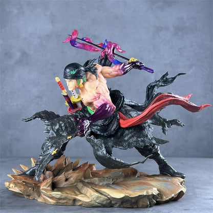 Drift Ichi Ryu Bus Blood Zoro 31cm Action Figure - One Piece