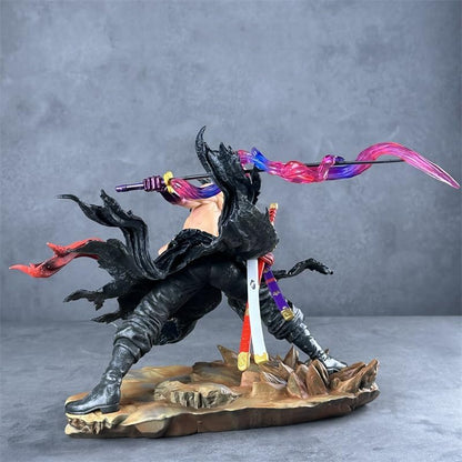 Drift Ichi Ryu Bus Blood Zoro 31cm Action Figure - One Piece