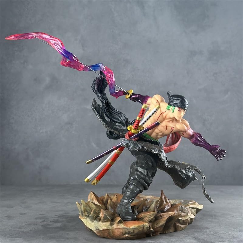 Drift Ichi Ryu Bus Blood Zoro 31cm Action Figure - One Piece