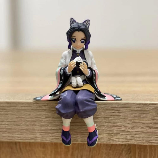 Hashira Shinobu Kocho Sitting Demon Slayer 14cm Action Figure - Demon Slayer