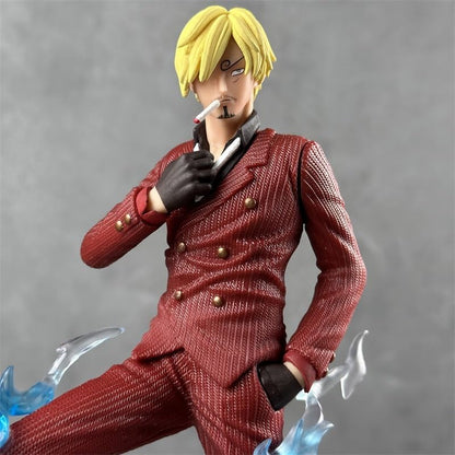 Sanji Triple Suit Collection 24cm Action Figure - One Piece