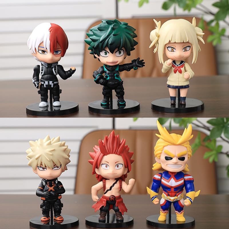 My Hero Academia Anime Figures 6pcsset 10-12cm - My Hero Academia