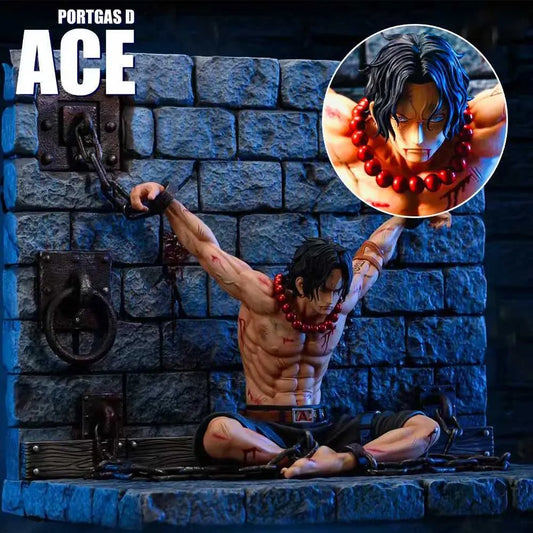 Portgas D Ace In Prison 22cm Action Figure - One Piece