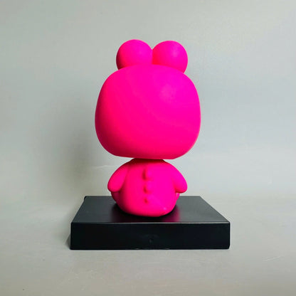 Shinchan Pink Bobblehead 12cm