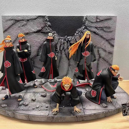 Naruto Shippuden Set of 6 24cm Action Figure - Naruto