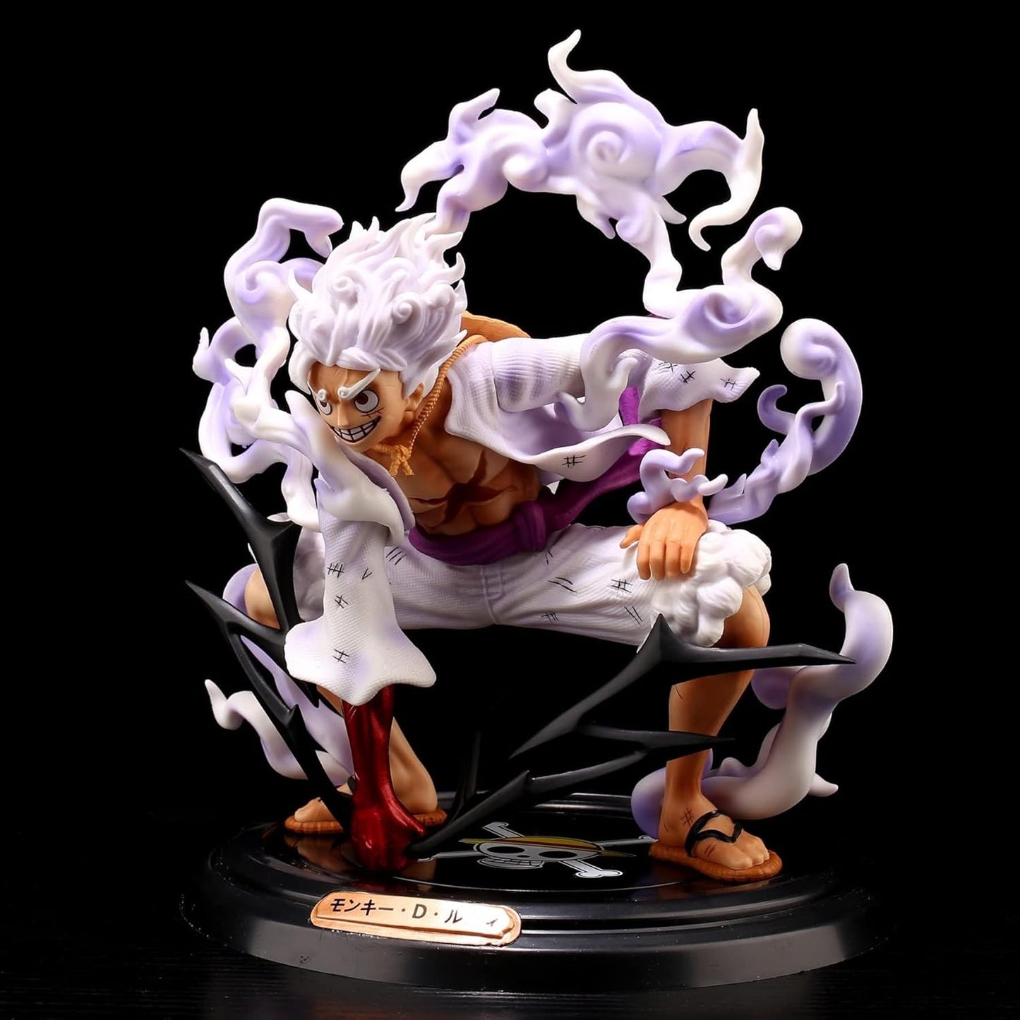 Luffy Gear 5 with Black Base 15cm - One Piece