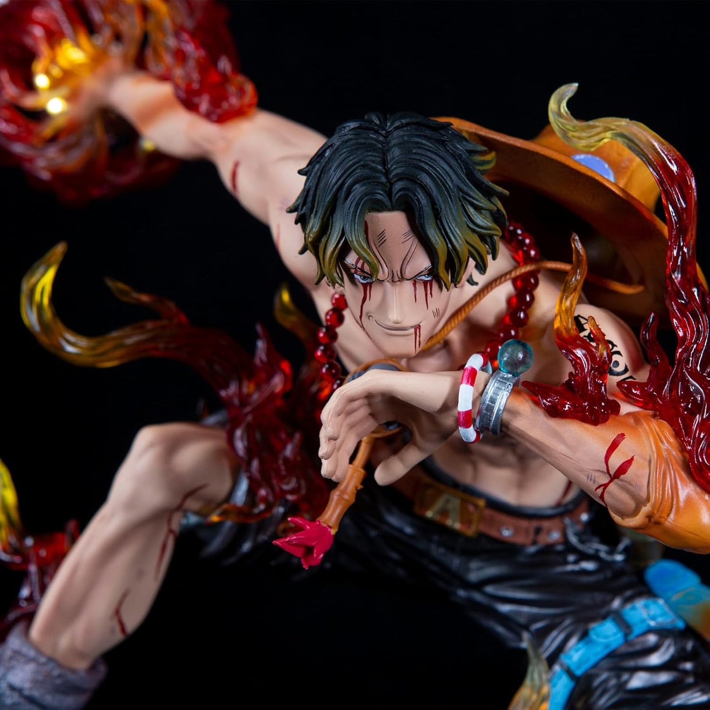 PORTGAS D. ACE FLAME ACTION FIGURE (19 CM HEIGHT) – ONE PIECE