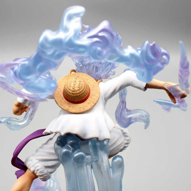 Luffy Sun God Dancing White Battle 27cm Figure - One Piece