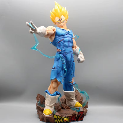 47cm Dragon Ball Z Vegeta 2 Incterchangeable Head With Light - Dragon Ball Z