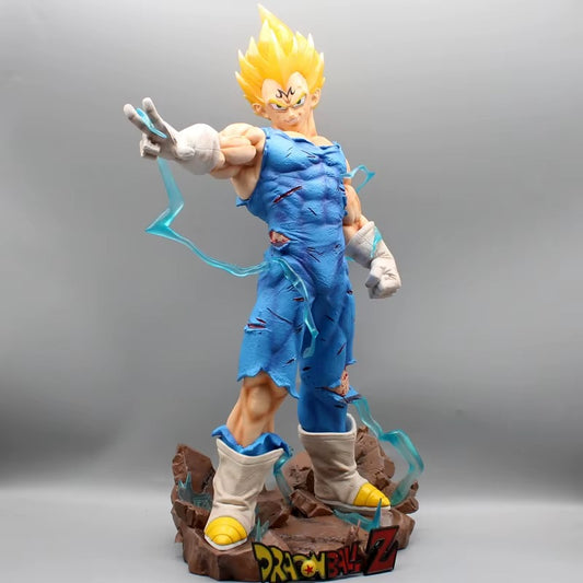 47cm Dragon Ball Z Vegeta 2 Incterchangeable Head With Light - Dragon Ball Z