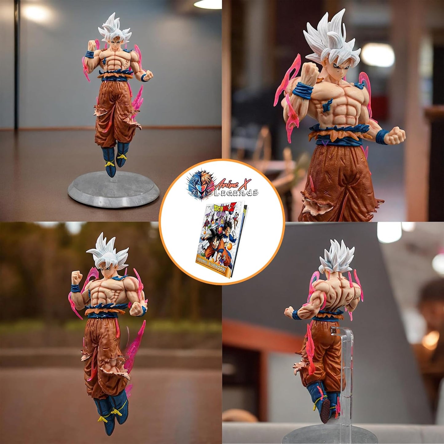 Son Goku Ultra Instinct White Hair 20cm - Dragon Ball Z