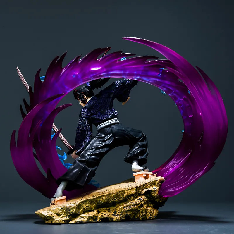 Ghostly Blade Demon Kokushibo Action Figure - Demon Slayer