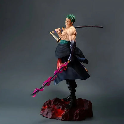 Zoro Lava Base with 4 Changeable Head 50cm - One Piece