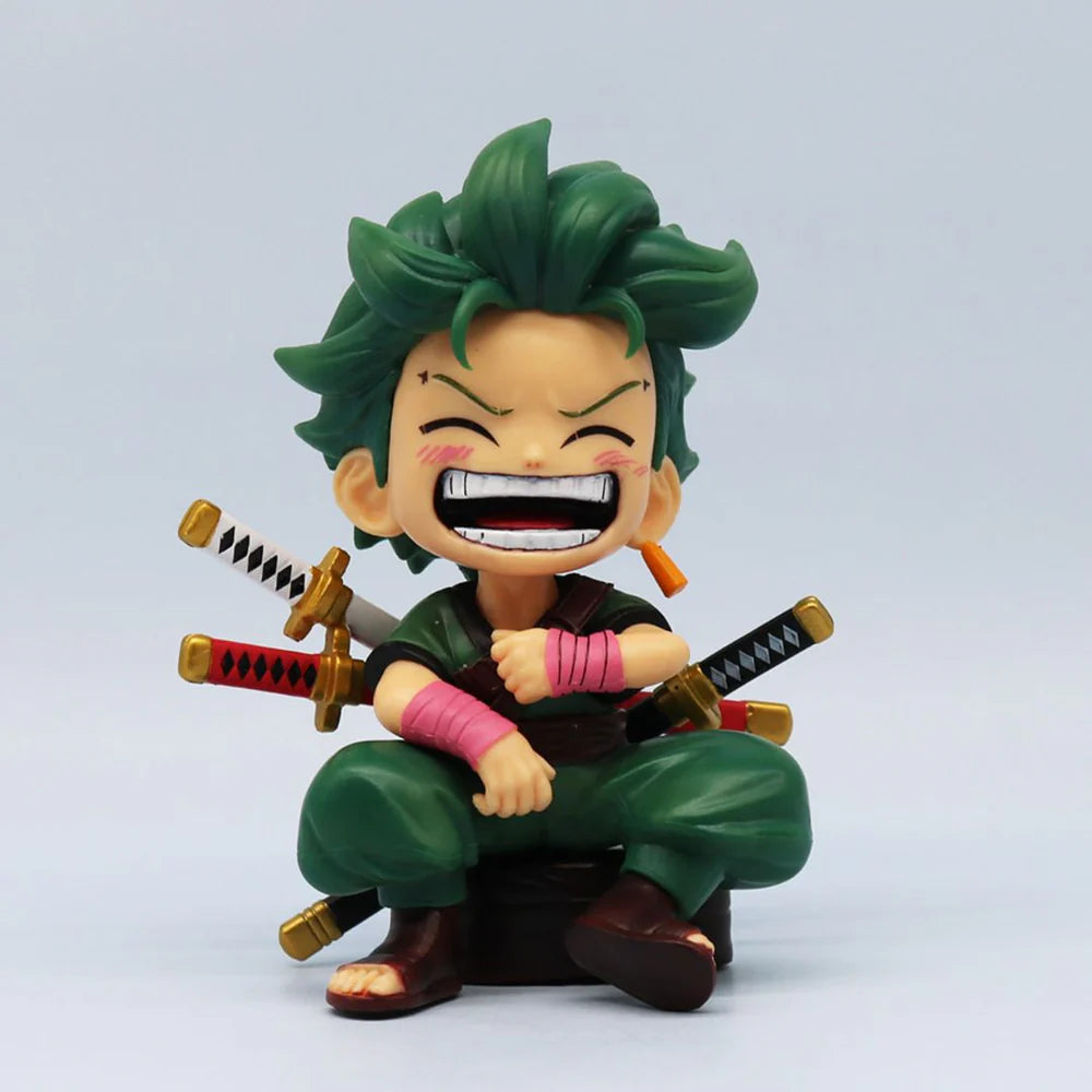 Zoro laughing sitting cute 15cm - One Piece