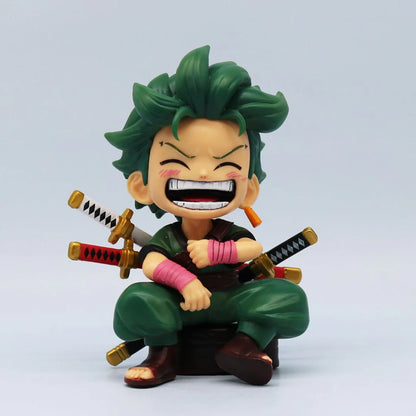 Zoro laughing sitting cute 15cm - One Piece