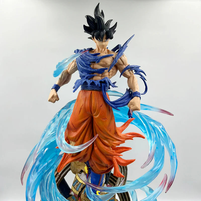 Son Goku Ultra Instinct with 2 Interchangable Heads Big Action Figure 50cm - Dragon Ball Z