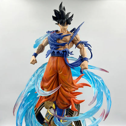 Son Goku Ultra Instinct with 2 Interchangable Heads Big Action Figure 50cm - Dragon Ball Z