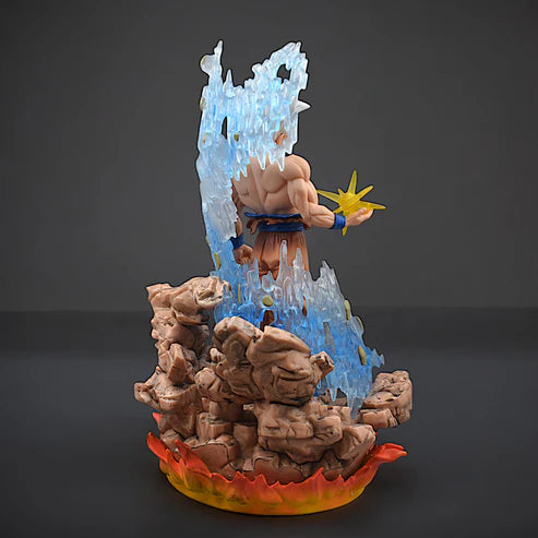 Son Goku Dragon Ball Head WIth Lights 35 cm - Dragon Ball Z