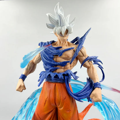 Son Goku Ultra Instinct with 2 Interchangable Heads Big Action Figure 50cm - Dragon Ball Z