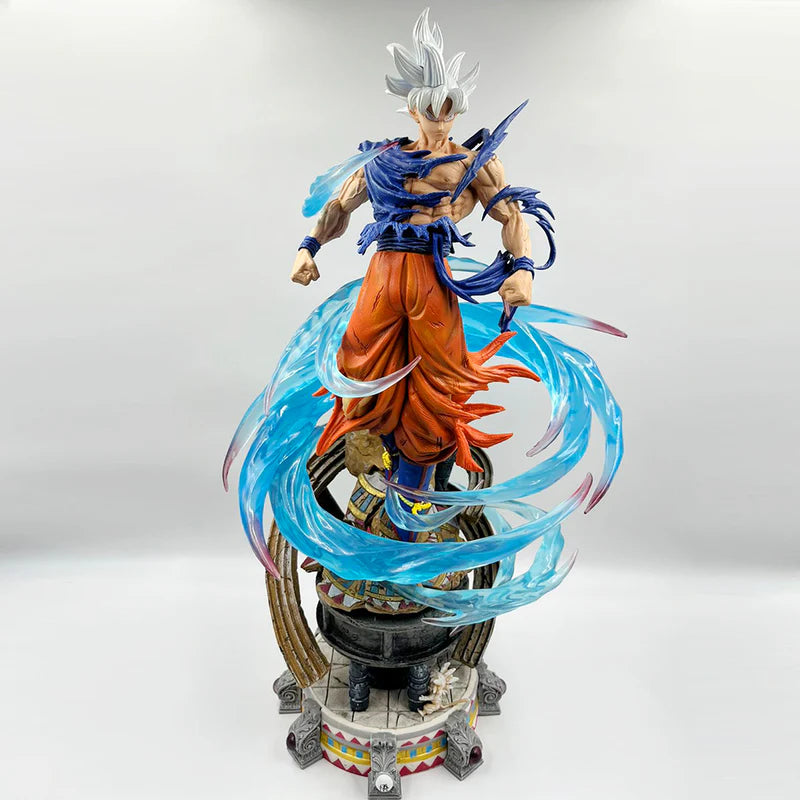 Son Goku Ultra Instinct with 2 Interchangable Heads Big Action Figure 50cm - Dragon Ball Z