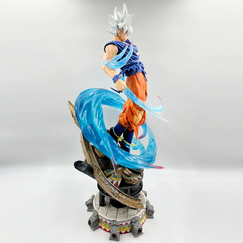 Son Goku Ultra Instinct with 2 Interchangable Heads Big Action Figure 50cm - Dragon Ball Z