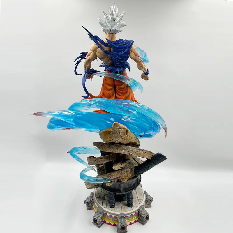 Son Goku Ultra Instinct with 2 Interchangable Heads Big Action Figure 50cm - Dragon Ball Z