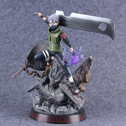 Hatake Kakashi Burning Wind Studio 30cm Action Figure - Naruto