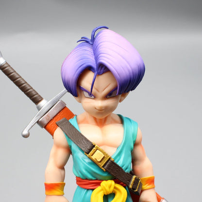 Trunks Dual Head Light Up Yellow Purple Hair 21cm Figure - Dragon Ball Z