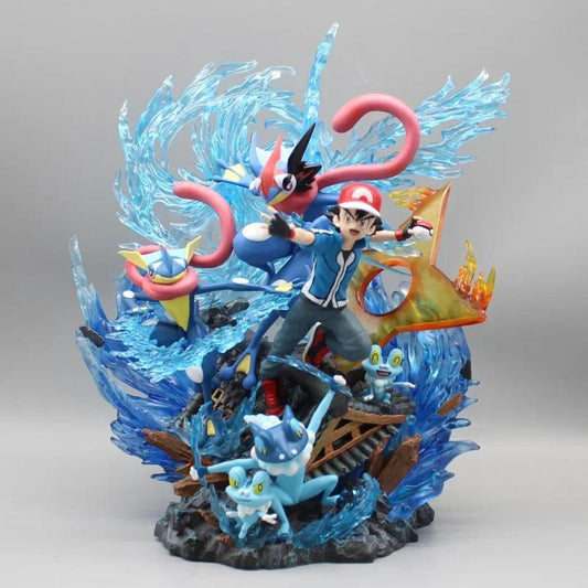 Ash Ketchum and Greninja 30cm Action Figure - Pokemon