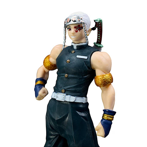 Kimetsu No Yaiba Anime Figure Hashira Tengen Uzui Standing 18cm - Demon Slayer