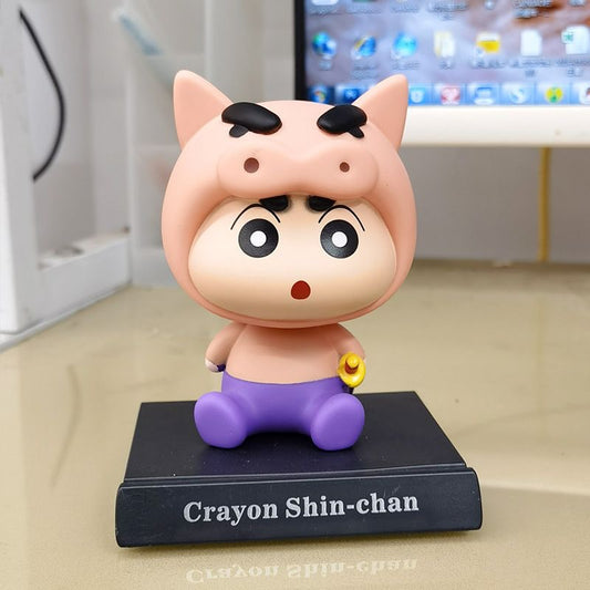 Shinchan Pig Cute Bobblehead 12cm